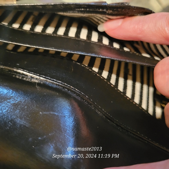 L.A.M.B. by Gwen Stefani Vachetta Leather Clutch-Wallet Designer Celebrity #50 - Picture 12 of 17